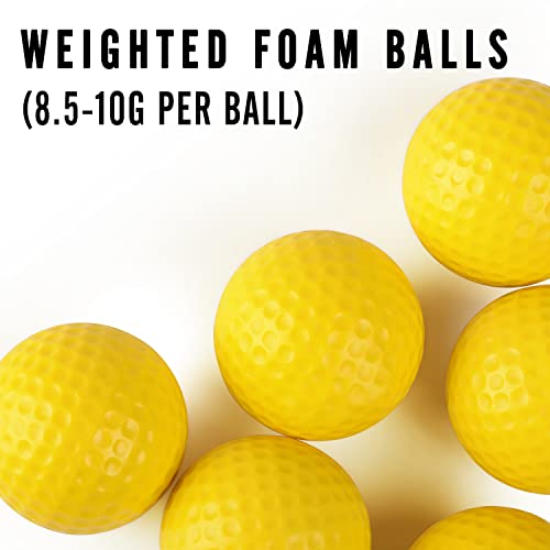 CHAMPKEY Practice Foam Golf Balls - 16 or 32 Pack | Limited Flight, True Spin and Feel Training Balls - color: 16 Pack