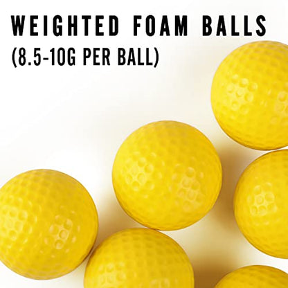 CHAMPKEY Practice Foam Golf Balls - 16 or 32 Pack | Limited Flight, True Spin and Feel Training Balls - color: 16 Pack