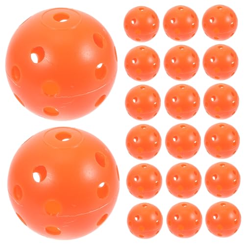 Milisten 50pcs Pickleball Equipment Blast Pickleball Outdoor Practice Balls Hdpe Material Versatile Daily Use