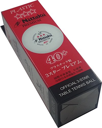 NITTAKU 3-Star Premium Table Tennis Balls