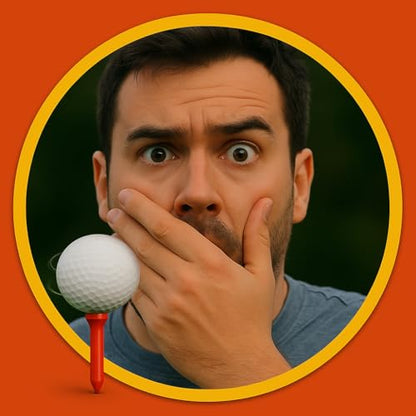 TNTees Loud Bang Golf Tees – Sneaky Golf Prank That Creates Unforgettable Reactions | Safe, Easy, Looks Like a Normal Tee. Shocking!
