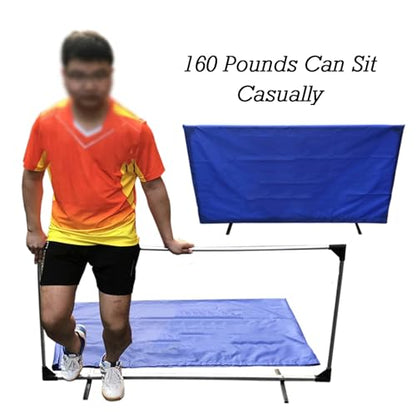 Table Tennis Field Fence,Portable Table Tennis Court Surround Ball Baffle,for Play Areas & Basements - size: 4 pieces