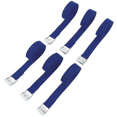 Aoneky 6-Pack Volleyball Net Tension Straps - Side Straps for Net Tension (Blue) - color: Blue