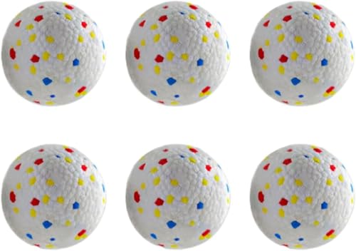 Dog Toy Balls, 2.3 Inch ETPU Material, Replacement Balls for Automatic Ball Launcher Machine, Perfect for Small & Medium Dogs, Perfect for 2.3 Inch Automatic Launcher - color: yellow