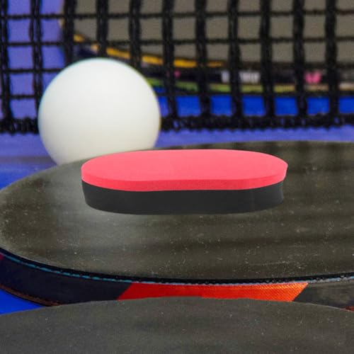 LIOOBO Table Tennis Paddle Cleaner Sponge Tool Wear-Resistant Eraser for Easy Cleaning Compatible All Paddle Types No Residue Finish