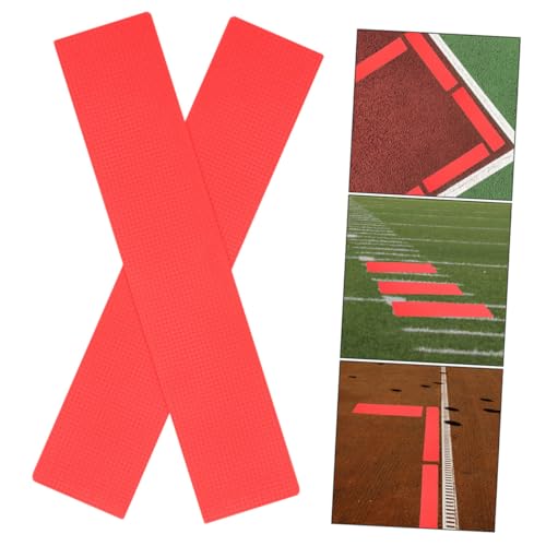 BESPORTBLE Rectangular Landmark Mat Court Line Marker Kit Court Marker Lines Training Markers Pickleball Court