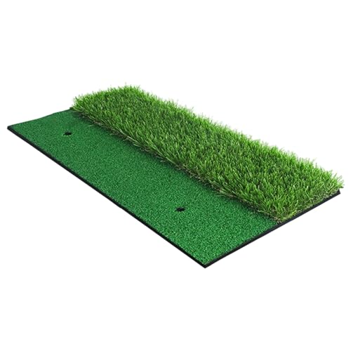 Comprehensive Putting Practice Features Direction Guide and Auto Ball Return for Focused Training Golf Trainer for Adults - color: Long and short grass