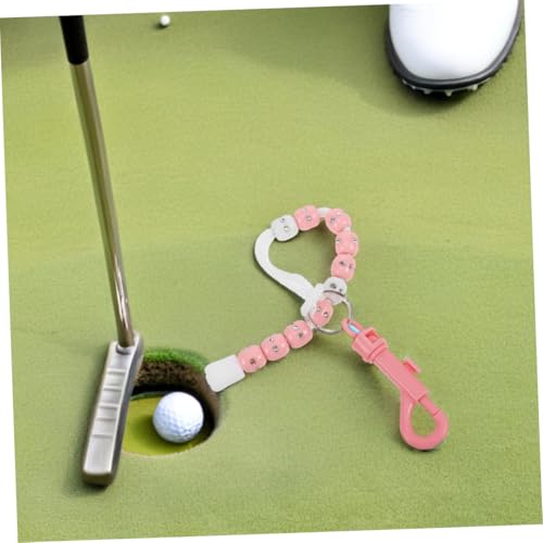 SUPVOX 1Pair Durable Golf Score Counters Beaded Stroke Trackers for Effortless Scoring Competitions and Practice Sessions Lightweight and Portable Golf Accessories
