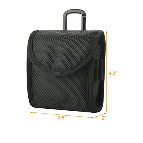 Cosmos Golf Ball Pouch Golf Tees and Divot Repair Tool Holder Nylon Golf Bag Accessories Belt Bag Gifts for Men