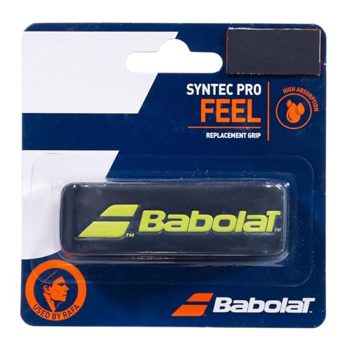 Babolat Syntec Pro X1 Replacement Grip (Black Fluo Yellow)