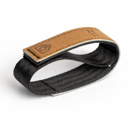 9 STRAP Baseball Grip Strap Full Hide Hitting Tool | Original Two-Handed Swing Trainer for Injury Prevention, Bat Speed & Proper Mechanics - size: Youth M