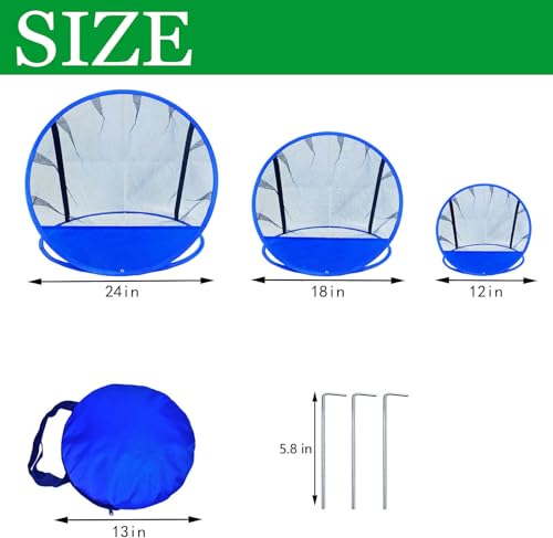 SANTA CASA Golf Chipping Net - Portable Pop-Up Practice Target with Carry Bag, Foldable Net for Indoor Outdoor Backyard Training, Ideal Gift for Men Women & Teen Golfers