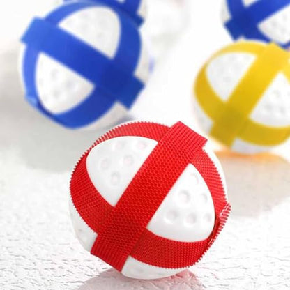 Mini Hook and Loop Balls 24-Pack, 1.65 Inch Small Sport Balls for Golf Training, Party Games, Portable Toy Gifts for Kids and Adults