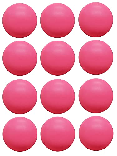 Recreational-Quality (1-Star, 40mm) Ping Pong Balls - color: Pink, size: 12-Pack
