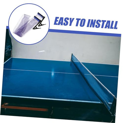 Lightweight Pong Net Foldable Table Tennis Net Rack for Indoor Outdoor Quick Setup