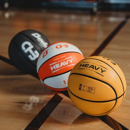 Baden | CHB Heavy Trainer Basketball | Premium Composite Cover | Men's, Women's & Youth Sizes - size: Youth 28.5"