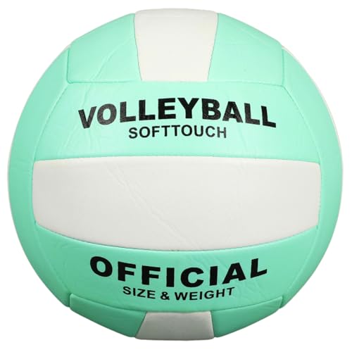 ibasenice 2pcs Adult Volleyball Size 5 Soft Indoor Volleyball Practice Ball Machine-Seamed Explosion-Proof Training Ball for Sports Equipment