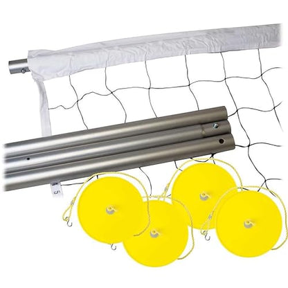 Franklin Sports Expert Steel Volleyball Post and Net System