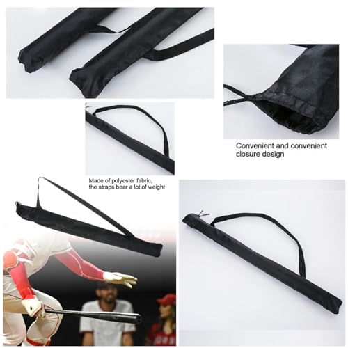 3 Pack Bat Quiver Baseball Bat Sleeve Bat Protector Sleeve 28'' Lightweight Bat Protective Cover Carrying Bag for Baseball Training Bat Softball Bat Aluminum Alloy/Wood Baseball Bats