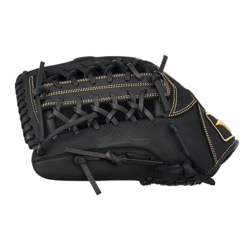 Mizuno MVP Prime - color: Shock 2 Web - Black, size: 12.75" | Outfield