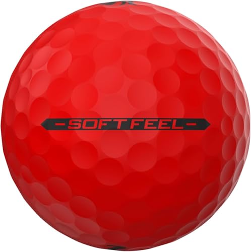 Srixon Soft Feel Golf Balls - color: Brite Red, style: Softfeel 13