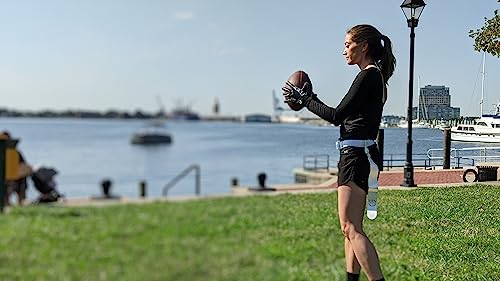 Flag Football Belt - 2 Flags - Single - color: Green