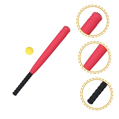 Balacoo Wear Resistant EVA Baseball Bat Soft Lightweight Outdoor Sports Training for Boys Safe Non Toxic Material for Backyard Play and Skill Development