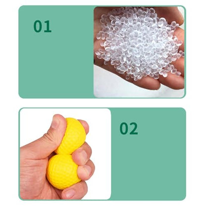 Aislor 20 Golf Balls: Ultra-Soft Sponge Foam & PU Material, Suitable for Indoor Beginner Training