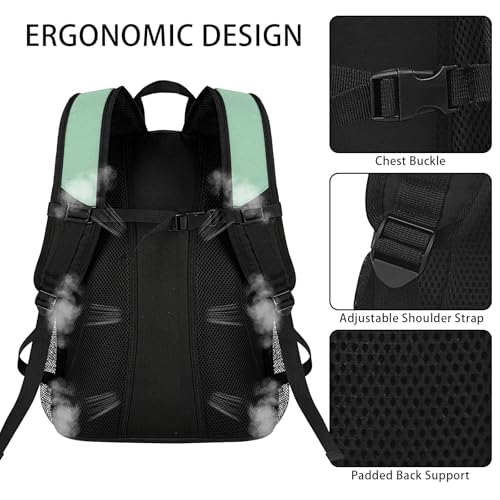 WOLT Basketball Backpack Large Sports Bag with Separate Ball Holder & Shoes Compartment, Best for Basketball, Soccer,Gym