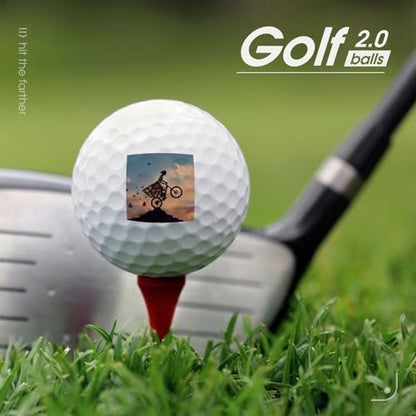 Bike Bicycle Ride Golf Ball Soft Feel Golf Practice Balls for Golfs Course Daily Training