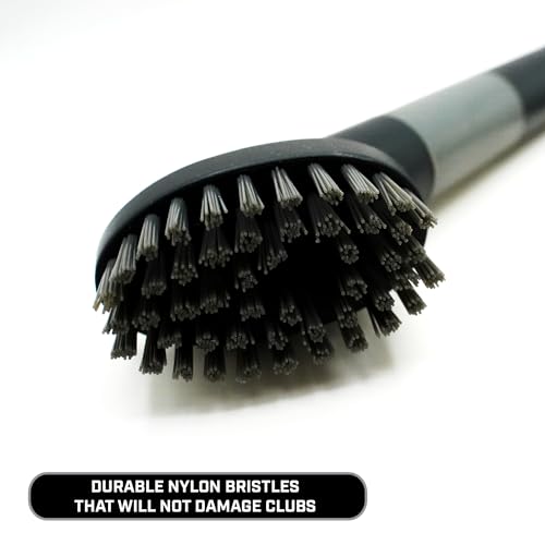 Callaway Golf H2GO Water Scrub Magnetic Club Brush - Quick-Release Magnetic Spray Club Brush for Your Golf Clubs