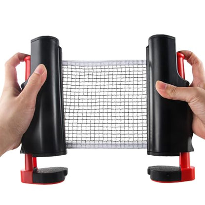 Retractable Table Tennis Net, Adjustable, 20x15x6cm, Ping-Pon g Net, Indoor Table Tennis Equipment, Portable & Lightweight, for Any Game Play