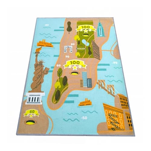 MIKAM Golf Hitting Mat Indoor & Outdoor, Golf Practice Mat for Women and Men, Golf Hitting Mat with Realistic Grass Surface, Portable Indoor Golf Practice Mat, Training Equipment for Golf Lovers