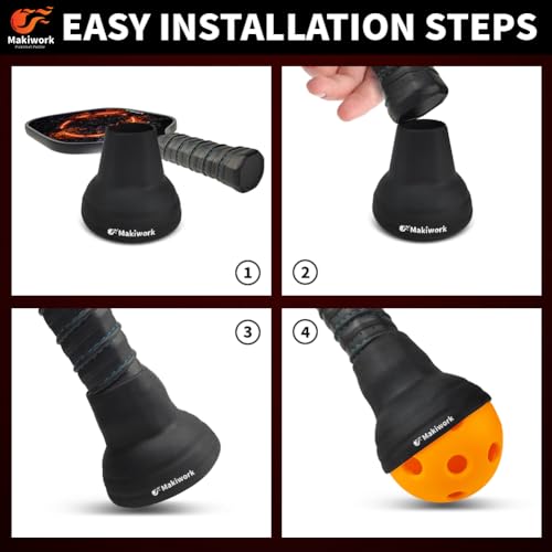 Pickleball Ball Retriever Silicone Pickleball Grabber and Picker