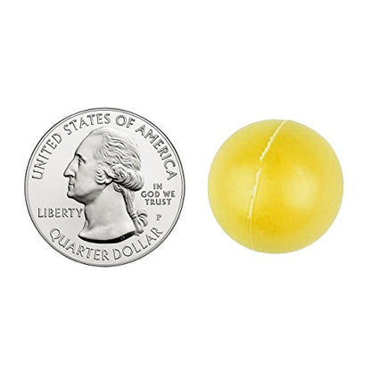 Fairly Odd Novelties 3/4" Mini Ping Pong/Table Tennis/Beer Pong Round Balls (100 Pack), 19mm, Yellow - color: Yellow