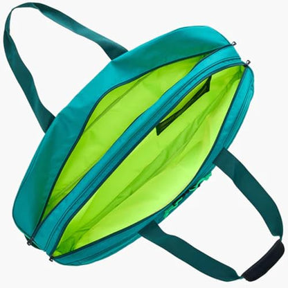 YONEX Pro Tournament Bag | Durable Lightweight Functional Breathable Multi-Compartment Tennis & Badminton Bag for Sport Gear - color: Dark Green