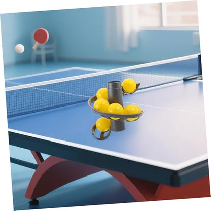 BESPORTBLE 3pcs Table Tennis Pitching Orbits Set Spiral Ball Tracks for Portable Ping Pong Ball Launcher for Home and Club Training Equipment