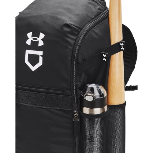 Under Armour Unisex-Adult Utility Baseball Backpack Print, (003) Black / / White, One Size Fits All - color: (003) Black / / White