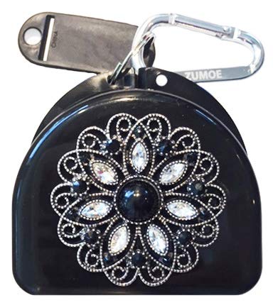 Decorated Mouthguard Case - Night Star - color: Black