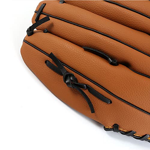Baseball Glove Softball Gloves Softball Practice Equipment for Adult and Youth, Right Hand Throw