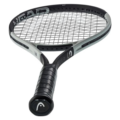 HEAD Speed MP 2024 Tennis Racquet - Strung Mid Tension with Velocity 16 Gauge
