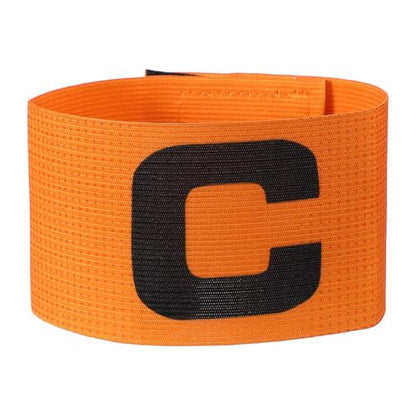 Captain Arm Bands for Soccer, Soccer Captain C Armband, Elastic Protective Arm Badge Adjustable Bands