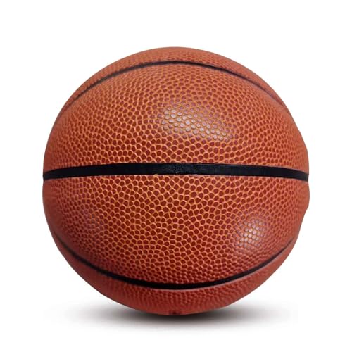 MINDCOLLISION Mini Basketball, Solid Color Without Logo, Absorbent Soft Leather, Suitable for Small Baskets, Signature, Decompression, Training Assistance - size: No.4