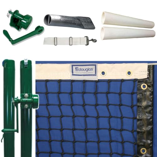 Douglas 3.0mm JTN-30 36″ x 21’9″ Pickleball & Junior Tennis Net - Optional Seasonal Court Maintenance Kit
