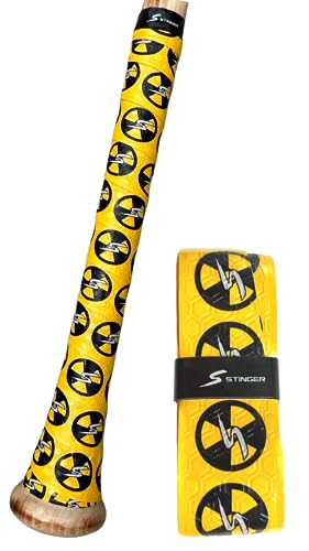 Stinger Sports Premium Polymer Bat Grip (Baseball and Softball) - color: Nuclear