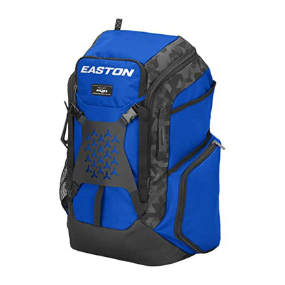 Easton | WALK-OFF MOJO Backpack Equipment Bag | Baseball & Softball | Multiple Colors - color: Royal-Mojo