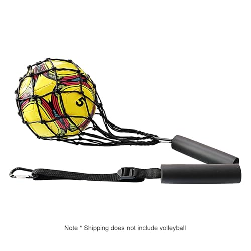 2set Volleyball Spike Trainer Solo Serve Self-Training Resistance Band for Beginners Practicing Serving - color: Color1