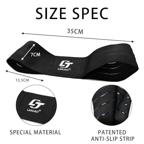 Golf Grip Trainer 2 Pack with Swing Correcting Arm Band, Golf Training Aid, Golf Grip Kit,Grip Trainer Golf Club to Help Train Correct Hand Position