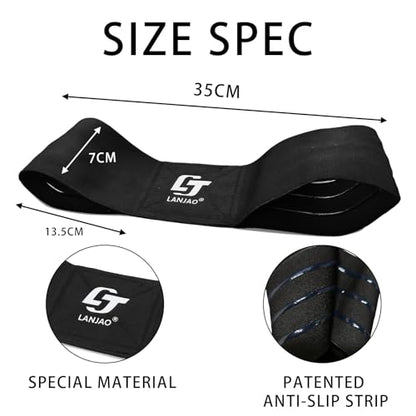 Golf Grip Trainer 2 Pack with Swing Correcting Arm Band, Golf Training Aid, Golf Grip Kit,Grip Trainer Golf Club to Help Train Correct Hand Position