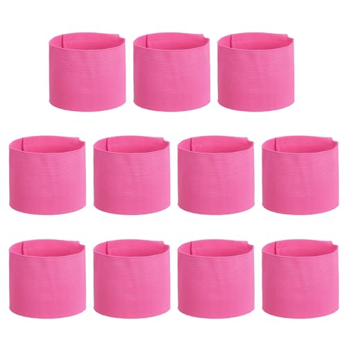 PATIKIL Soccer Captain Armband, Captain Arm Bands for Soccer Elastic Captain Arm Band Sports Captain Armband - color: Peach